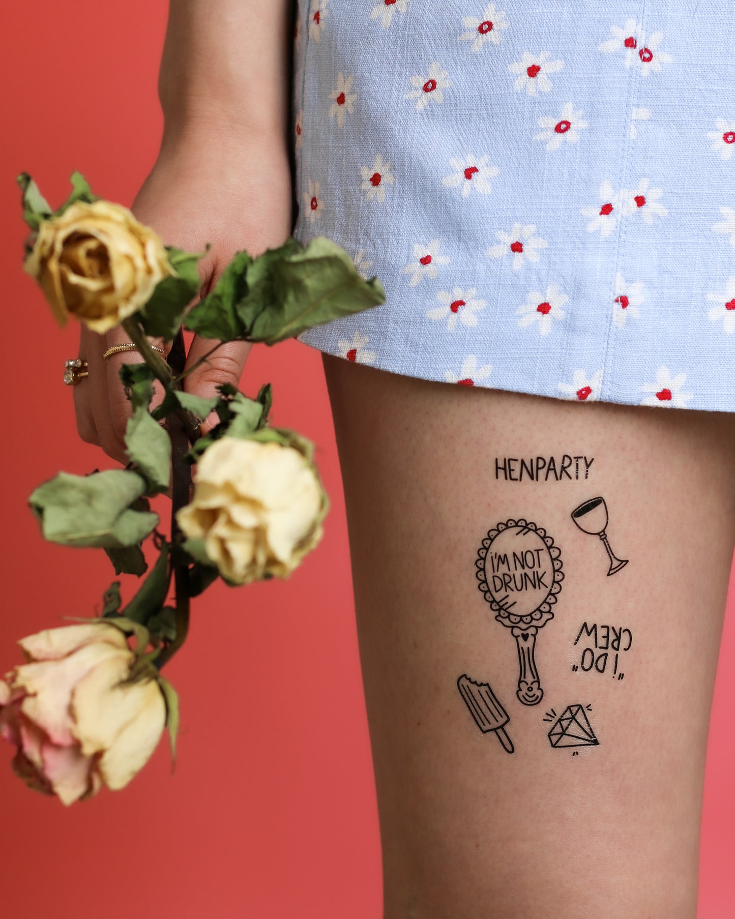 The one with the sipping- bachelorette tattoos